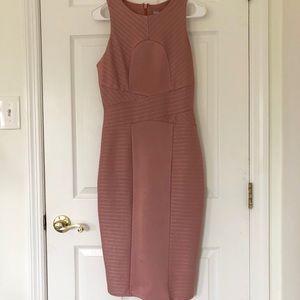 Mauve Midi Dress